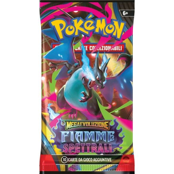 Pokémon x10 bustina fiamme spettrali